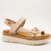 Sandalia Pikolinos W4N-0968CLC1 Palma Champagne de Mujer