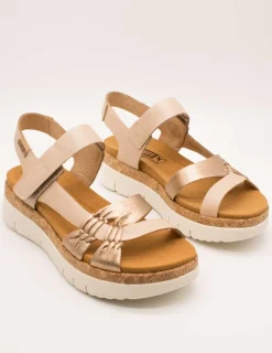 Sandalia Pikolinos W4N-0968CLC1 Palma Champagne de Mujer