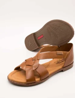 Sandalia Pikolinos W0X-0812 Algar Brandy de Mujer