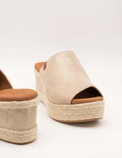 Sandalia Popa Arenita Boreal Oro de Mujer