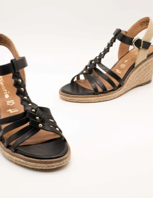 Sandalia Tamaris 28042-42-001 Black de Mujer