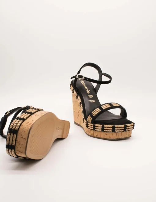 Sandalia Tamaris 28041-42-001 Black de Mujer