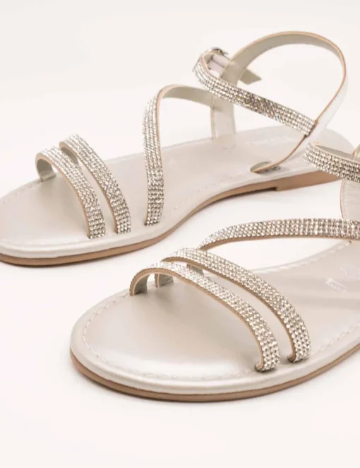 Sandalia Tamaris 28113-42-919 Silver Glam de Mujer