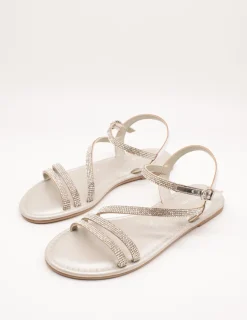 Sandalia Tamaris 28113-42-919 Silver Glam de Mujer