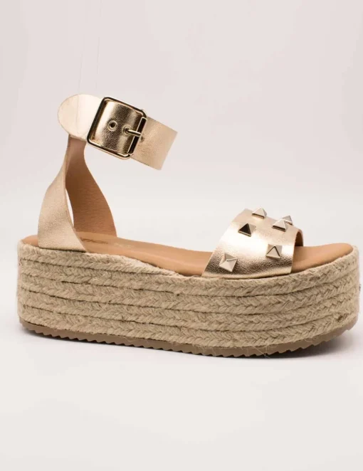 Sandalia Tiziana 322 Metal Champany de Mujer