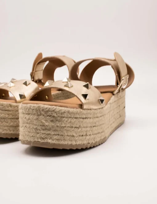 Sandalia Tiziana 322 Metal Champany de Mujer