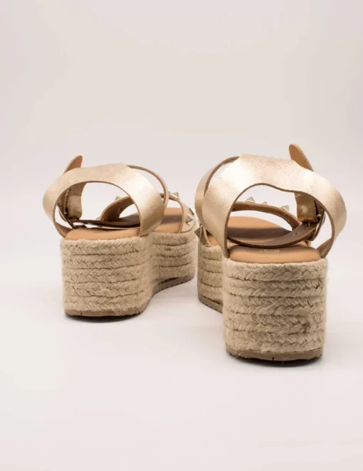 Sandalia Tiziana 322 Metal Champany de Mujer