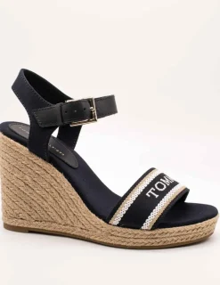 Sandalia Tommy Hilfiger FW08046-DW6 Space Blue de Mujer