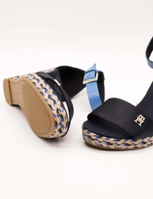 Sandalia Tommy Hilfiger FW07914-0G3 Blue Mix de Mujer