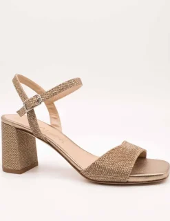 Sandalia Unisa Moraty Mumm Dorado de Mujer