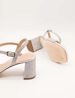 Sandalia Unisa Moraty Silver de Mujer