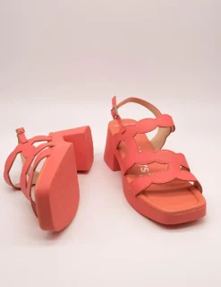 Sandalia Wonders D-1020 Wild Coral de Mujer