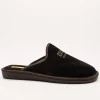 Zapatilla Nordika´s 236 afelpado negro nevada de hombre.