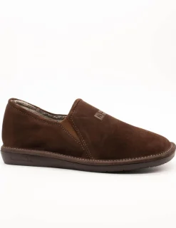 Zapatilla Nordikas 1816 Afelpado Moka de Hombre