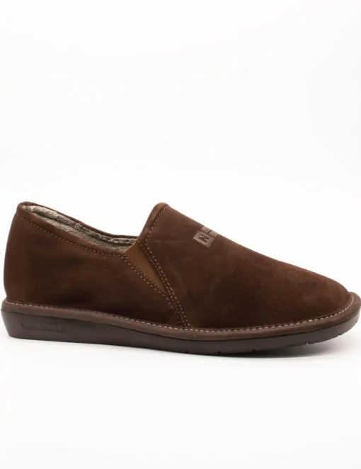 Zapatilla Nordikas 1816 Afelpado Moka de Hombre