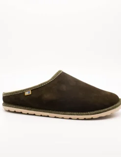 Zapatilla Nordikas 2217 Afelpado Kaki de Hombre