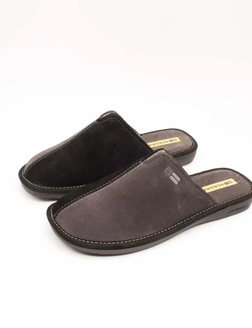Zapatilla Nordikas 2133 Afelpado Gris de Hombre