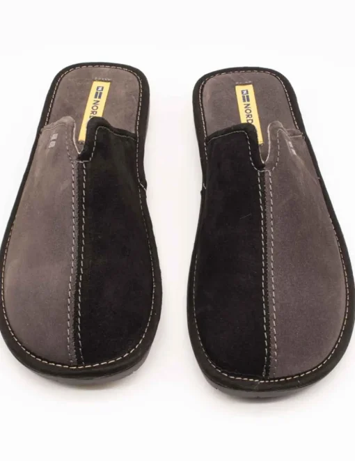 Zapatilla Nordikas 2133 Afelpado Gris de Hombre
