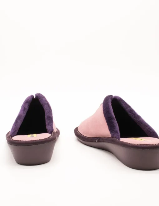 Zapatilla Nordikas 1852/8 Afelpado Rosa de Mujer