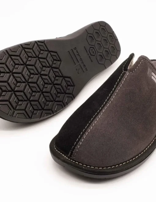 Zapatilla Nordikas 2133 Afelpado Gris de Hombre