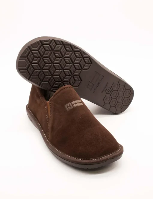 Zapatilla Nordikas 1816 Afelpado Moka de Hombre