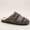 Zapatilla Nordika´s 2502 azteca gris de hombre.