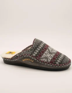 Zapatilla Nordika´s 2502 azteca gris de hombre.