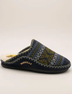 Zapatilla Nordika´s 2502 azteca marino de hombre