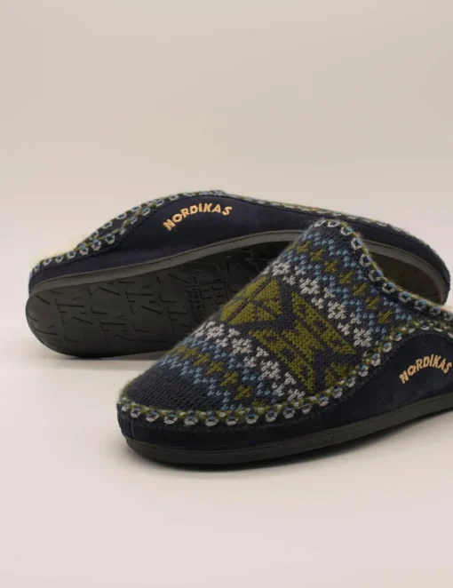 Zapatilla Nordika´s 2502 azteca marino de hombre