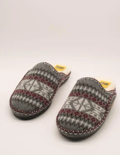 Zapatilla Nordika´s 2502 azteca gris de hombre.