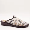 Zapatilla Nordika´s 347/8 flor perla de mujer.