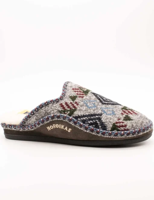 Zapatilla Nordikas 2502 Inca Gris de Hombre