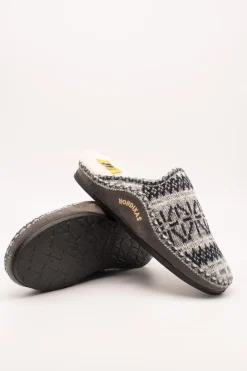Zapatilla Nordika's 2502 lana teide ceniza