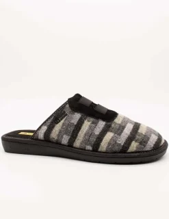 Zapatilla Nordika´s 1374 marengo/negro de hombre.