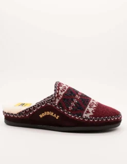 Zapatilla Nordika´s 2502 maya burdeos de hombre