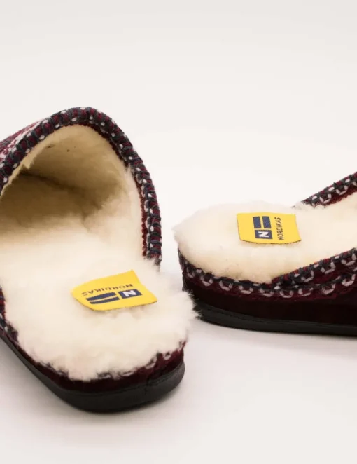 Zapatilla Nordika´s 2502 maya burdeos de hombre