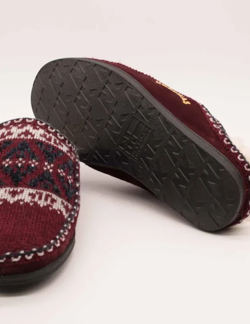 Zapatilla Nordika´s 2502 maya burdeos de hombre