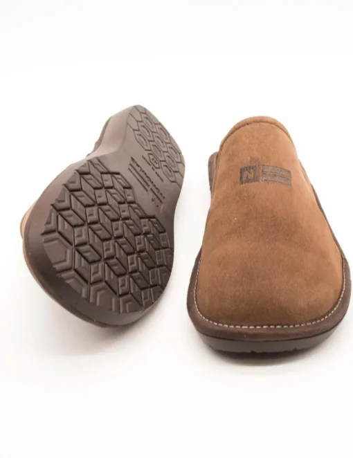 Zapatilla Nordikas 1815 Nevada Afelpado Marrón de Hombre