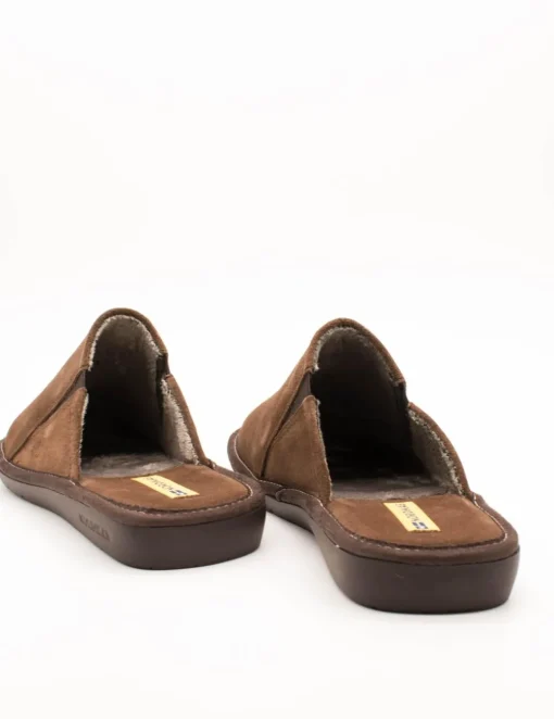 Zapatilla Nordikas 1815 Nevada Afelpado Marrón de Hombre