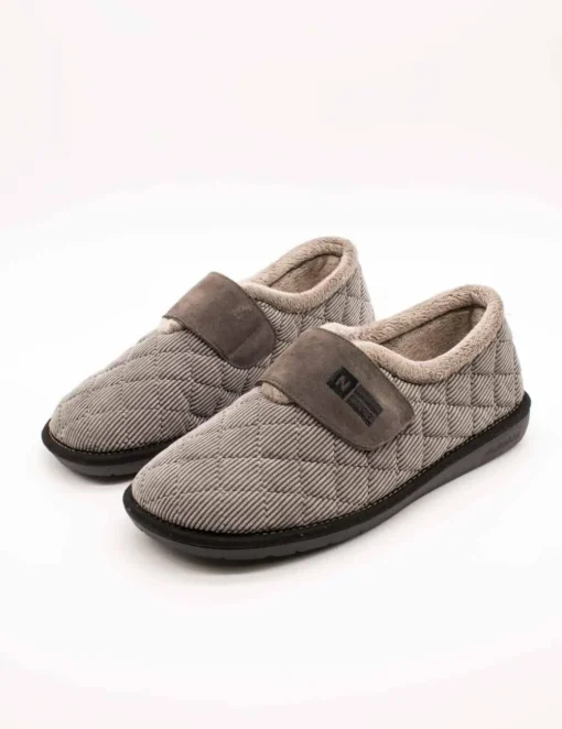 Zapatilla Nordikas 7519 Nevada Edimburgo Gris de Hombre