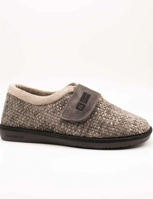 Zapatilla Nordikas 7519 Siberia Gris de Hombre