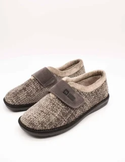 Zapatilla Nordikas 7519 Siberia Gris de Hombre