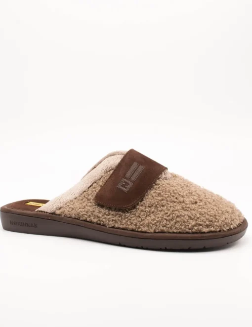 Zapatilla Nordikas 7518 TEDDY TAUPE de Hombre