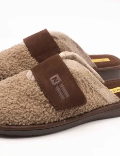 Zapatilla Nordikas 7518 TEDDY TAUPE de Hombre