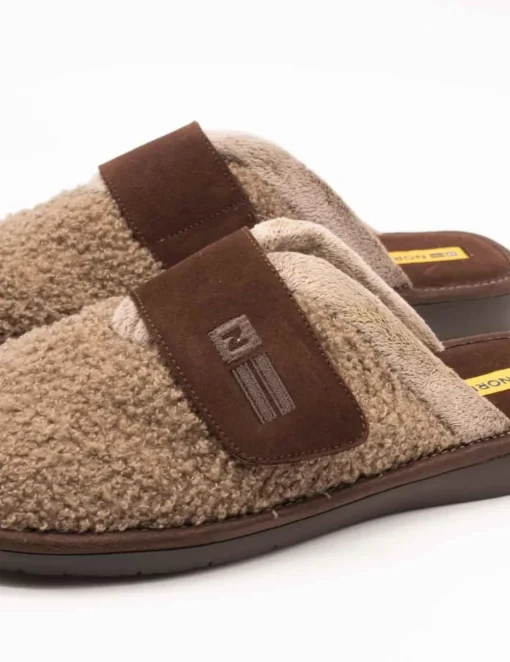 Zapatilla Nordikas 7518 TEDDY TAUPE de Hombre