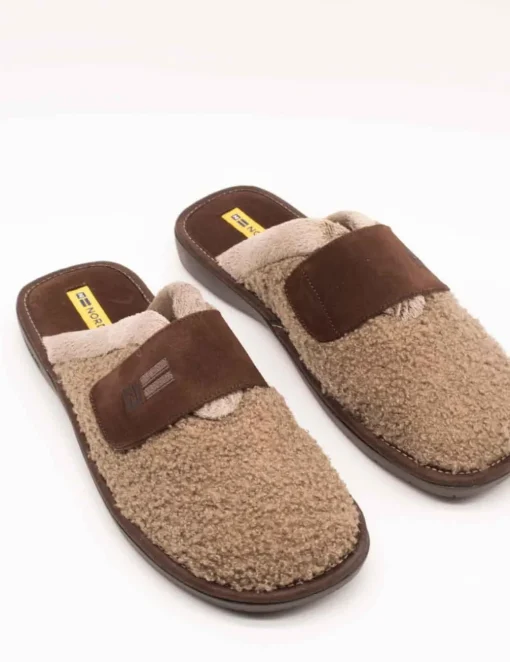 Zapatilla Nordikas 7518 TEDDY TAUPE de Hombre