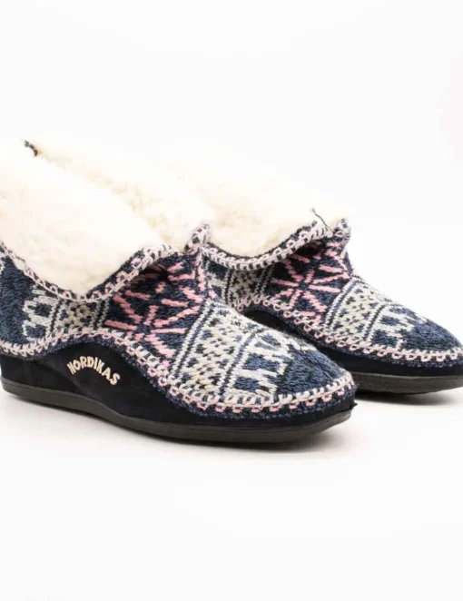Zapatilla Nordikas 3602 Teide Azul de Mujer