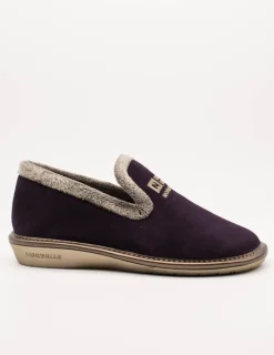 Zapatilla Nordika´s 305-O/4 afelpado purpura de mujer.