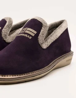 Zapatilla Nordika´s 305-O/4 afelpado purpura de mujer.