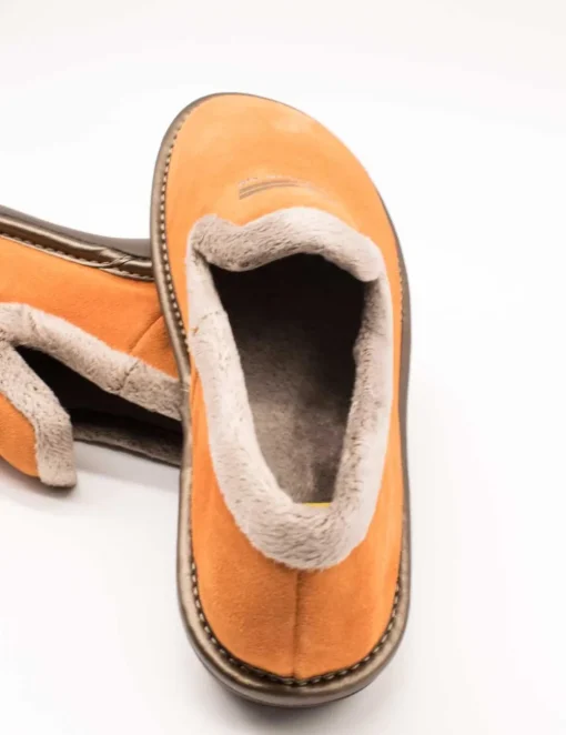 Zapatilla Nordikas 305-O/4 Afelpado Naranja de Mujer